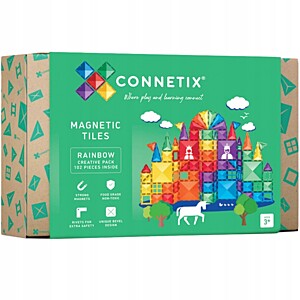 Connetix Tiles - Magnetická stavebnice 102 ks