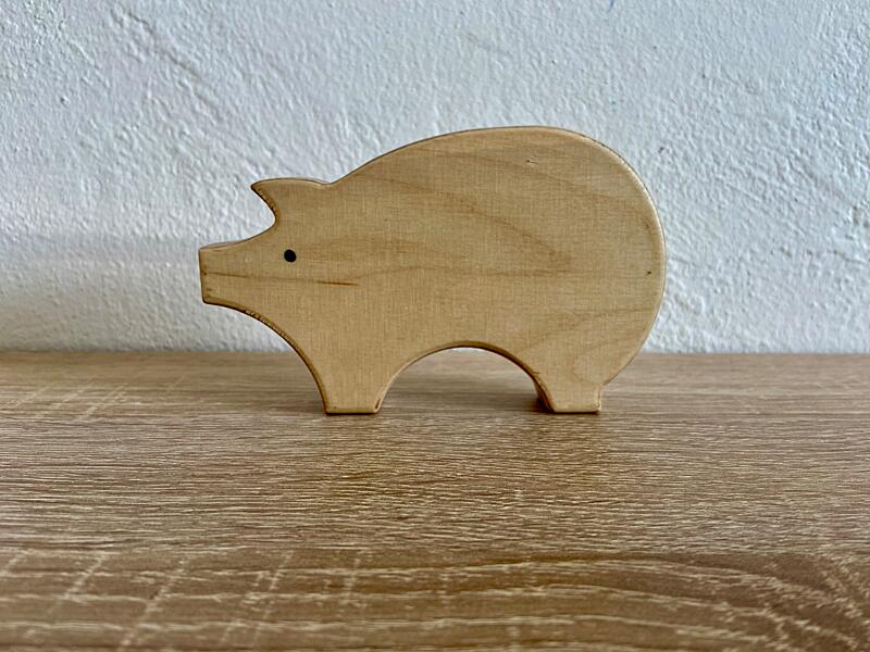 Dřevěné prasátko