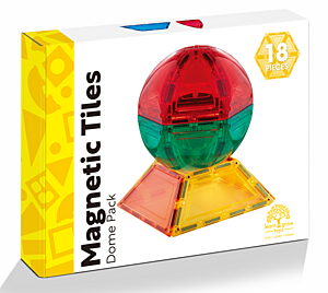 Learn and grow- Magnetická stavebnice Kupola 18 ks