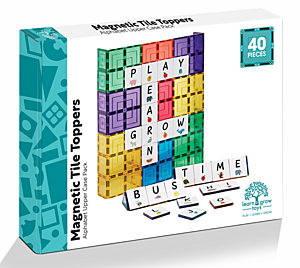 Learn and grow- Magnetická stavebnice Abeceda 40 ks