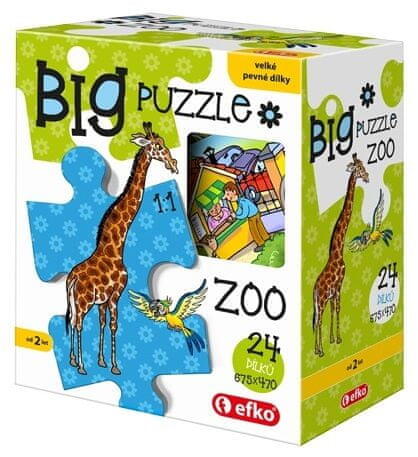 efko baby puzzle big zoo 1