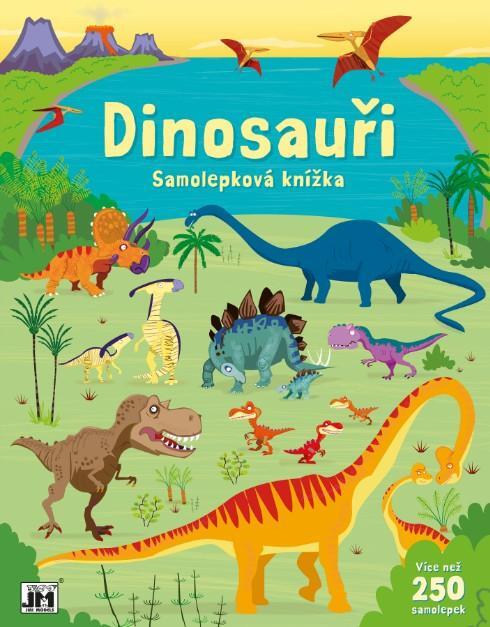 jiri models velká samolepková knížka dinosauři 1