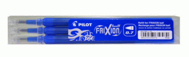 pilot náhradní náplň pro roller frixion modrý 1