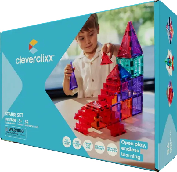 Cleverclixx-Stairs Set Intense | 34 pieces