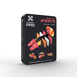 CONNETIX PRO – magnetická stavebnice Build It 4 ways – Tvorové 36 ks