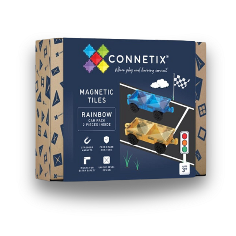 Connetix Tiles - Základy pro auta 2 ks