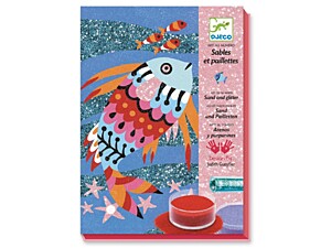 DJECO Pískování Duhové rybky