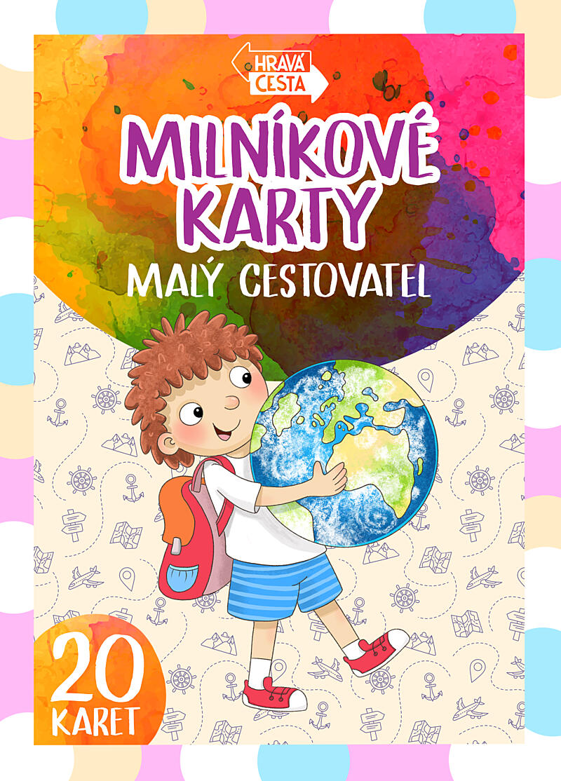 Cestovatelské milníkové karty Malý cestovatel