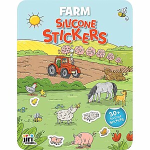 Hra se silikonovými samolepkami - Farma