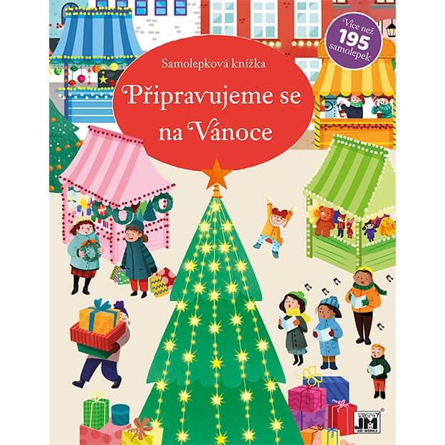 Velká samolepková knížka Připravujeme se na Vánoce