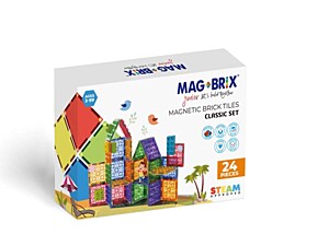 MAGBRIX – Junior 24 ks magnetické čtverce