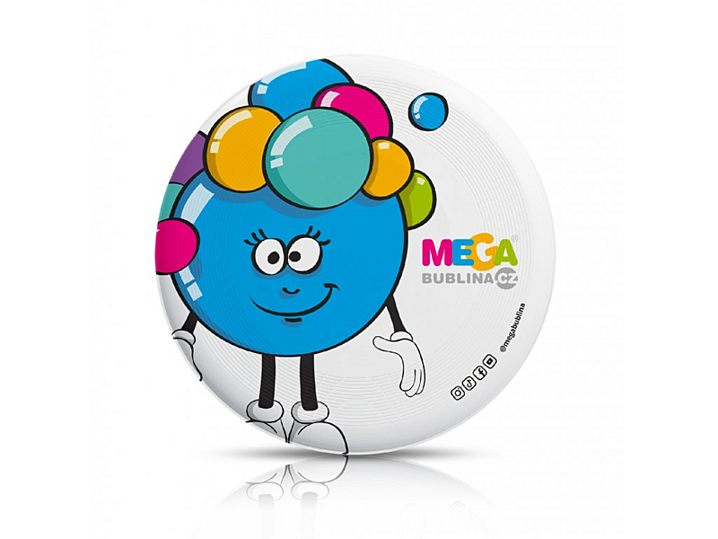 Megabublina Frisbee Bublina 2v1 - létající talíř  i miska na bublifuk