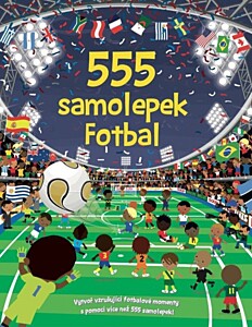 555 samolepek Fotbal