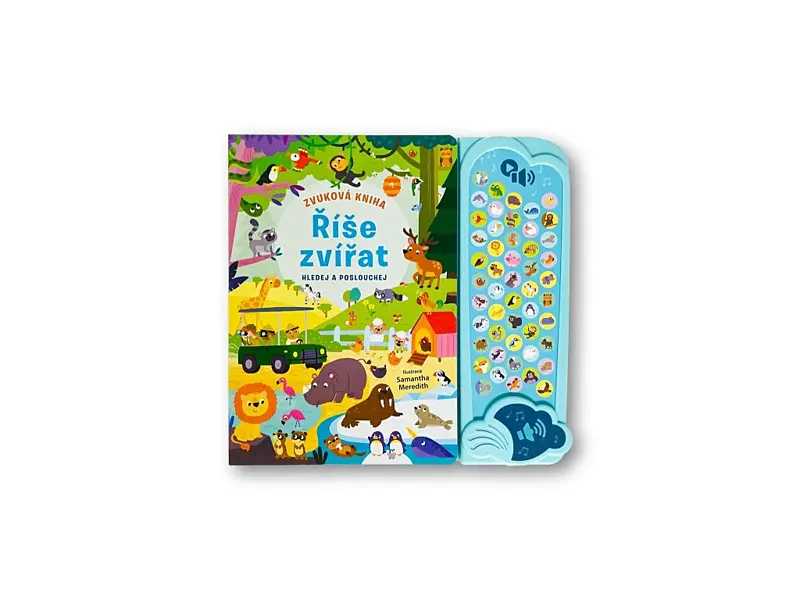 Zvuková kniha Hledej a poslouchej- Říše zvířat