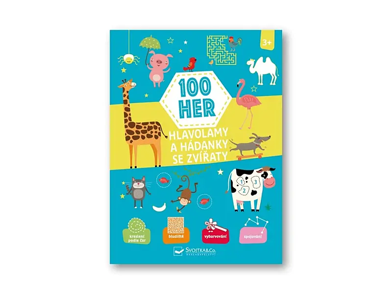 100 her, Hlavolamy a hádanky se zvířaty 3+