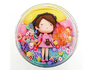 Mamolína Jarní s holčičkou